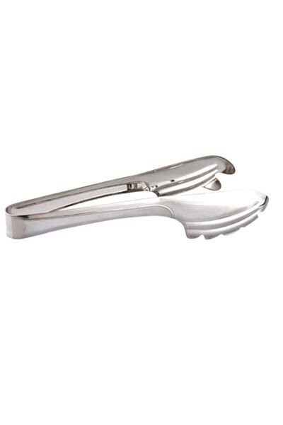 ÖZBİR Stainless Steel Pearl Model Pasta Tongs