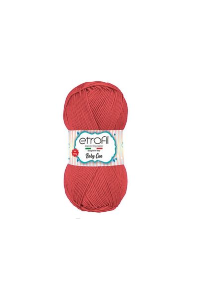 Etrofil Baby Can El Örgü Ιμάτινα - 100 Γρ/250 Μ - 80037 Άνθος Ροδιού