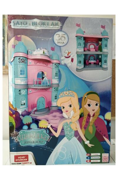 Uçar Buzlar Ülkesi Şato Ve Bloklar 35 Parça 134