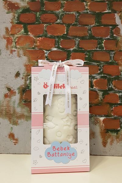 Özdilek Embos Baby Blanket - Bone