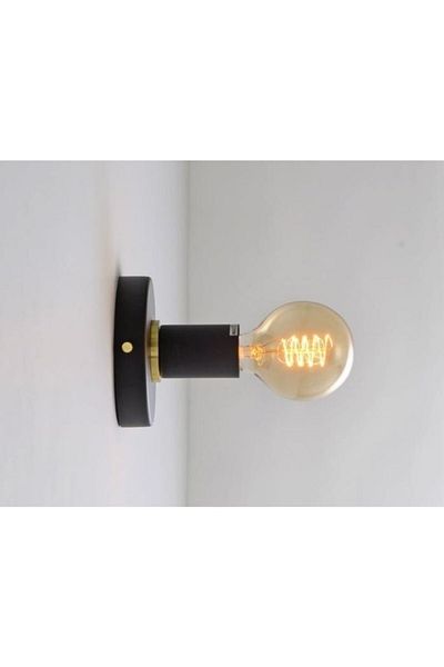 RİOLİGHT Retro Rustic Ceiling And Sconce Chandelier Gold And Black