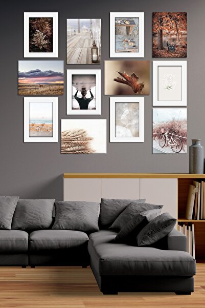 Cadran Modern Style 12 Parçalı Mdf Tablo Mck040