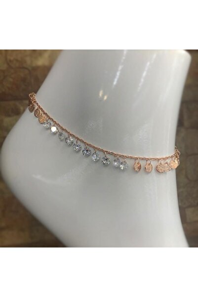 Erer Gümüş Gümüş Pullu Taşlı Halhal Nz88f36