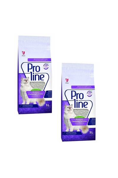 Proline Prolıne Lavanta Kokulu Kedi Kumu 5 lt X 2 Adet