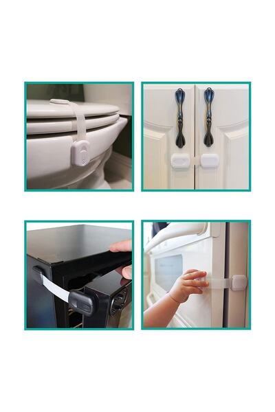 Kidkid American Type High Safety Silicone Child Lock 5 Pieces