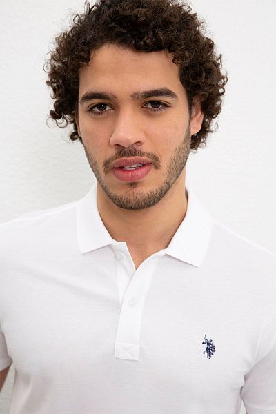 U.S. Polo Assn. Πόλο Ασν. 954055 Ανδρικό μπλουζάκι με γιακά