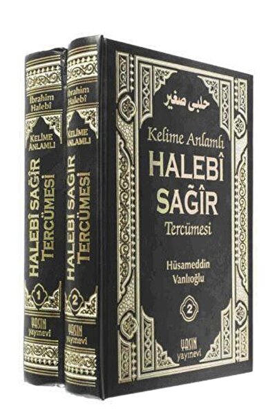 Yasin Yayınevi Kelime Anlamlı Halebi Sağir Tercümesi 2 Cilt Takım |