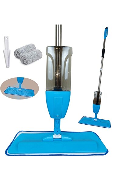 Turuncukoli Sprey Mop Yedek Bezli Deterjan Hazneli Paspas Temizlik Siprey Spr...