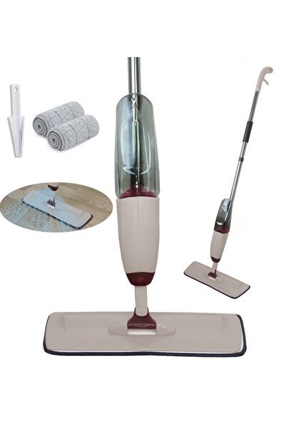 Turuncukoli Sprey Mop Yedek Bezli Deterjan Hazneli Paspas Temizlik Siprey Spr...