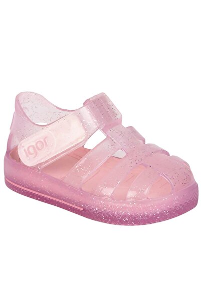 IGOR S10265 Star Glitter Beach Pool Girls' Sea Sandals