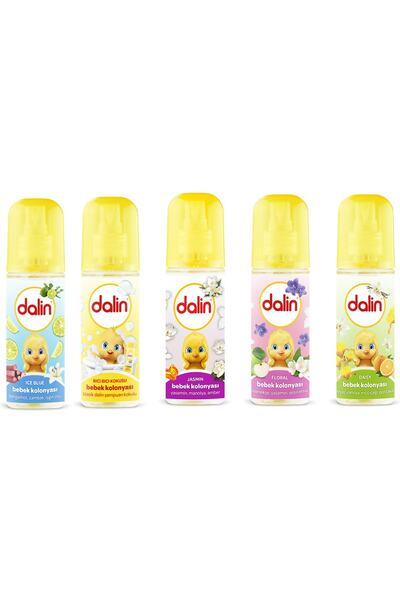 Dalin Karışık Kolonya Seti(bıcı Bıcı,floral,daisy,ıce Blue,jasmin)