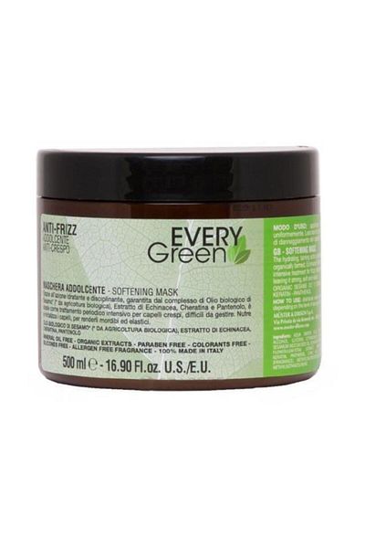 EveryGreen Rebellious Frizz Hair 500 Ml - Anti Frizz and Frizz and Anti Frizz Hair Mask