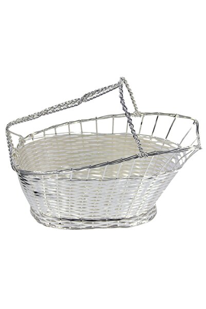 Globy SUNUM ŞARAP SEPETİ METAL