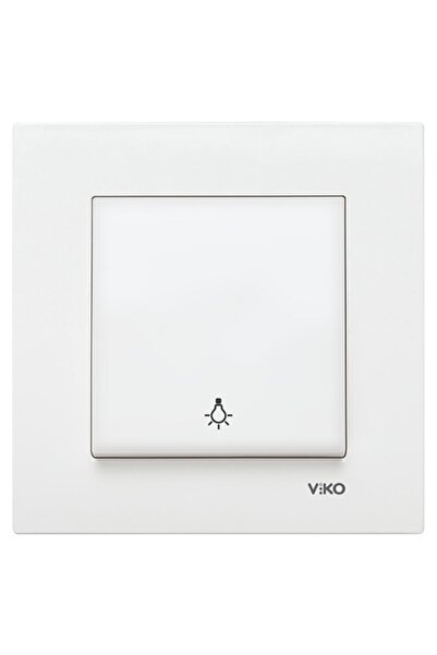 VİKO Karre Light Switch White (frame included) 1 Piece