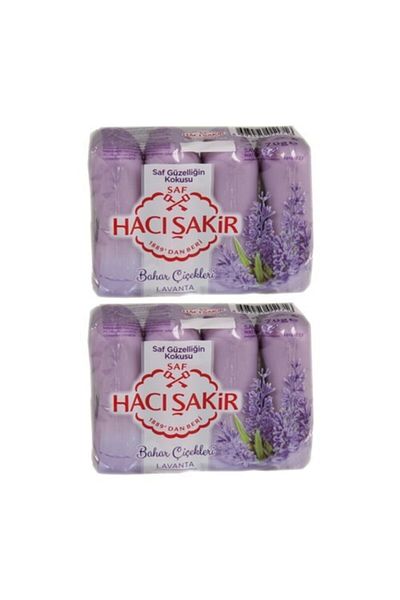 Hacı Şakir 2 Lavender Beauty Soaps 4 X 70 gr