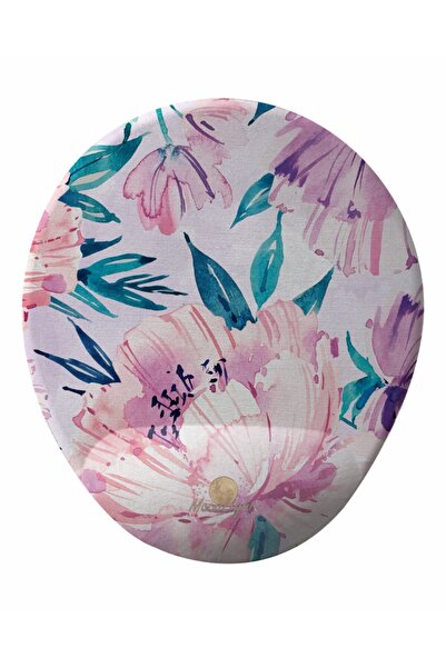 GameBoss Çiçek Desenli Bilek Destekli Tasarım Mouse Pad