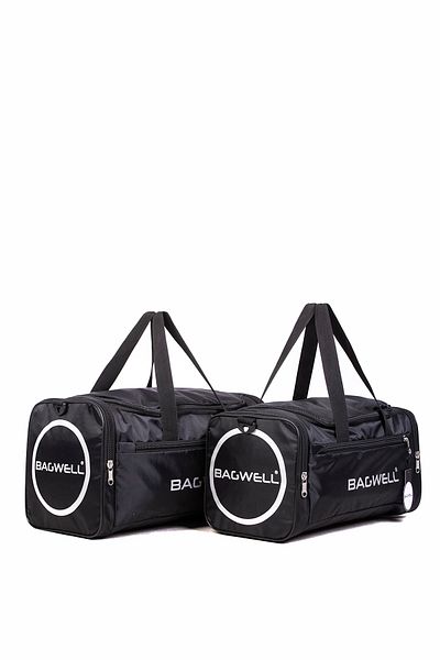 BAGWELL Set negru unisex New Season Geantă sport și călătorie