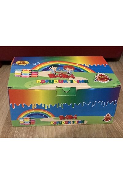 Elif 12 Adet Pofuduk Baba Simli Slime