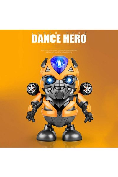 transformers Robot Dance Hero Bumble Bee Lighted Dancing Transfo