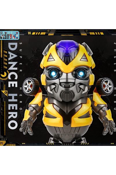 transformers Robot Dance Hero Bumble Bee Lighted Dancing Transfo