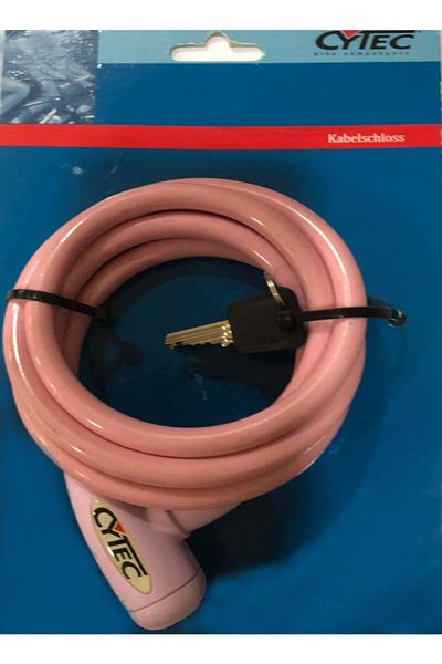 Cytec Bisiklet Kilidi Anahtarli Pembe Trendyol