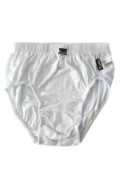 Tutku Boy's Kom White Slip εσώρουχα 12 Συσκευασία 100% Βαμβάκι