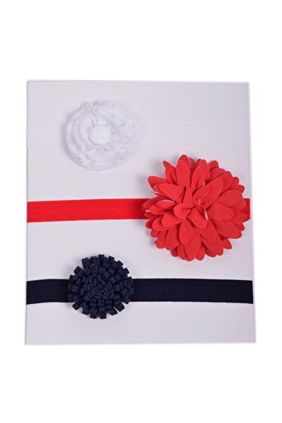 Minora Набір з 3-х квіткових резинок для волосся для дівчаток