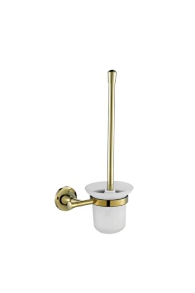 Creavit No12030g Neo Hanging Toilet Brush Holder-gold (with glass)