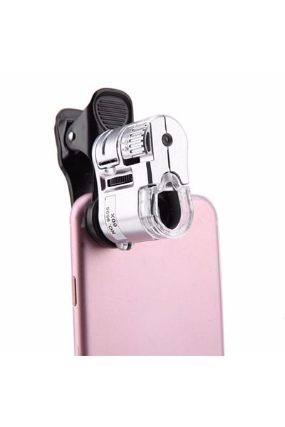 Makro Optik 60x Mobile Phone Pocket Microscope