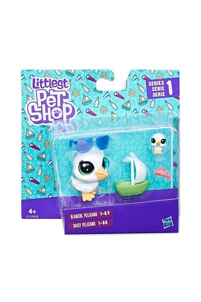 Littlest Pet Shop Blanche and Daisy Pelicano Mini - Puppy B9358 C1172