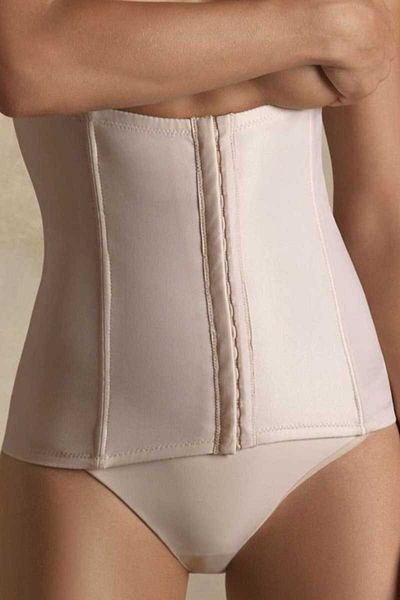 Yeni İnci Corset cu talie bej - Femei