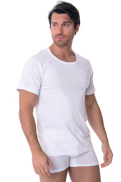DOREA Men's Single Jersey Crew Neck Tank Top