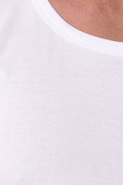 DOREA Men's Single Jersey Crew Neck Tank Top