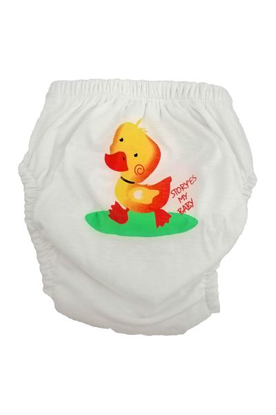 Poope's Girl's 3-4 Years Old Leak Proof Cotton Washable 3 Pieces Training Pants