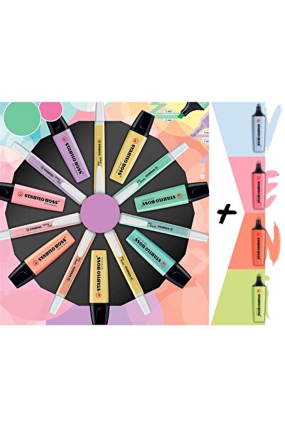 Stabilo 18'li Set (4 Yeni Pastel Boss + 14'lü Pastel Boss Ve Swing Cool