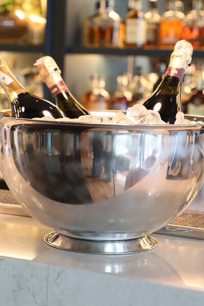 Madame Coco Melodie Edmon Punch Bowl - Gray