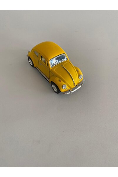 Kinsmart Die Cast Volkswagen Beetle Vosvos Metal Çek Bırak Araba