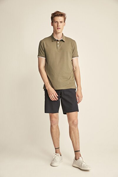 GRIMELANGE Polo T-shirt - Khaki - Regular fit