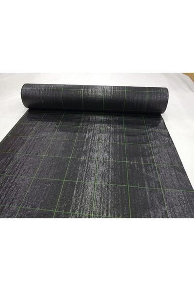 Ekodoğa Taban Örtüsü 1,5x10 Metre Sera Taban Örtüsü Jüt Siyah Taban Örtüsü Ma...