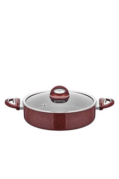 Taç Granite Flat Pot 22 cm