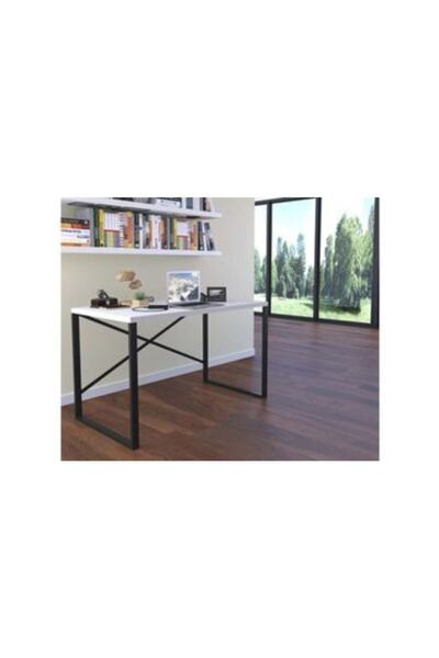 Cosargroup 60x90 Cm Çalışma Masası Bilgisayar Masası Ofis Ders Masası Beyaz