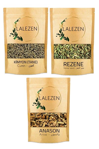 LALEZEN ANNE ÇAYI Süt Çayı Gaz çayı Rezene Tane 250 g Anason Tane 250 g Kimyo...