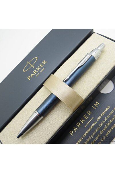 Parker Im Premium Dokulu Petrol Tükenmez Kalem | Isme Özel Kalem | Hediyelik ...