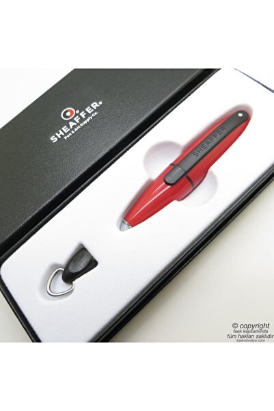 Sheaffer Ion Jel Tükenmez Kalem Kırmızı | Isme Özel Kalem