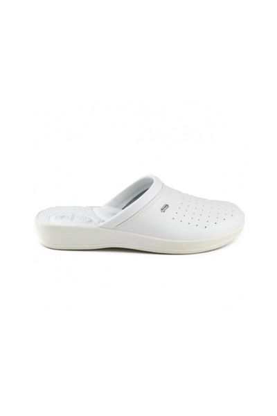 GEZER 4768-b Orthopedic 4 Point Hospital/Work Sabo Slippers White