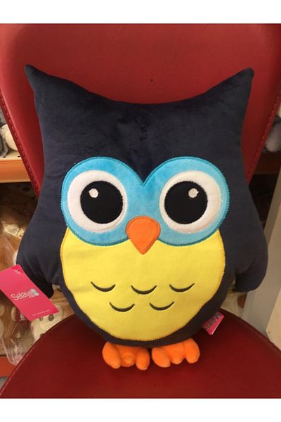 SELAY TOYS Plush Owl Pillow 30 Cm