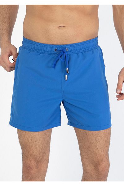 Miami Beach Saks Water Repellent Ανδρικά σορτς πισίνας μαγιό - Basic Model Μονόχρωμο - 301-saks