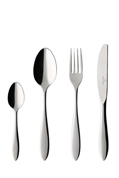 Villeroy & Boch Arthur 24 Parça Çelik Çatal Bıçak Seti