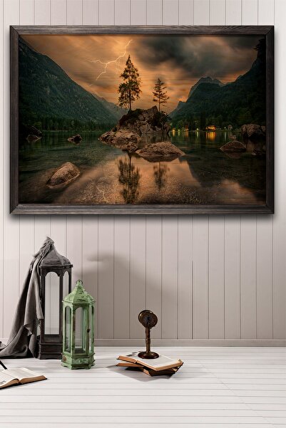 Bystag Dekoratif Ahşap Duvar Aksesuarı Nature Xl