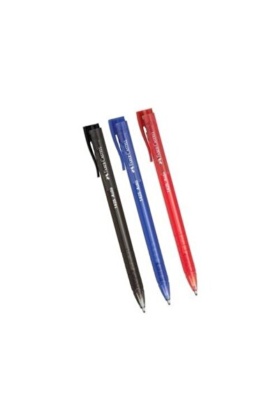 Faber Castell 10 Lu 1425 Auto Tükenmez Kalem Mavi